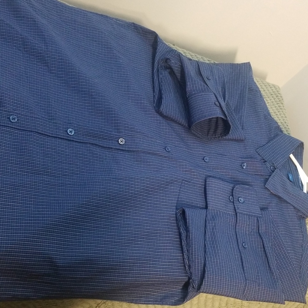 Mens large long sleeve dress shirt